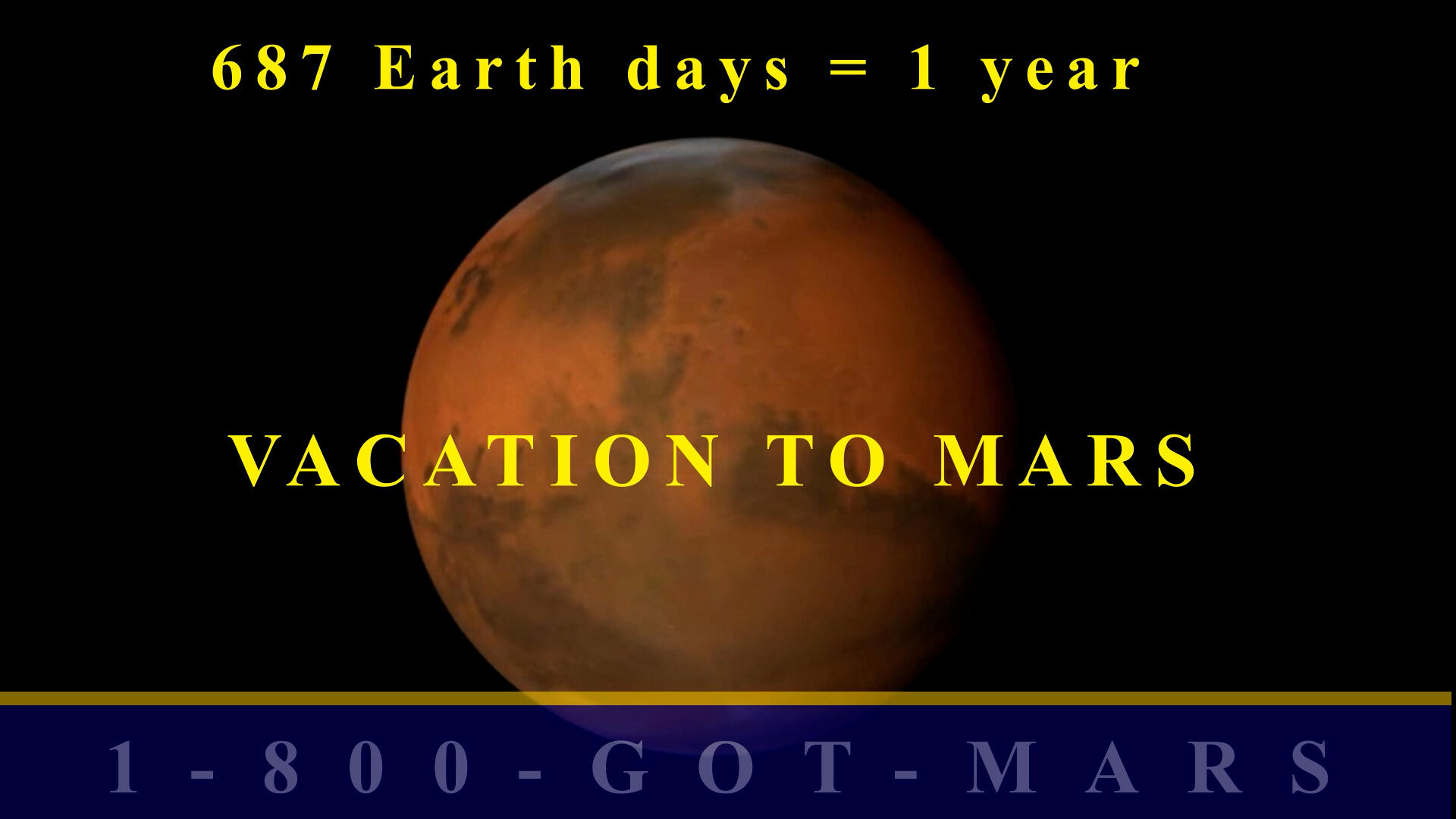 Vacation to Mars